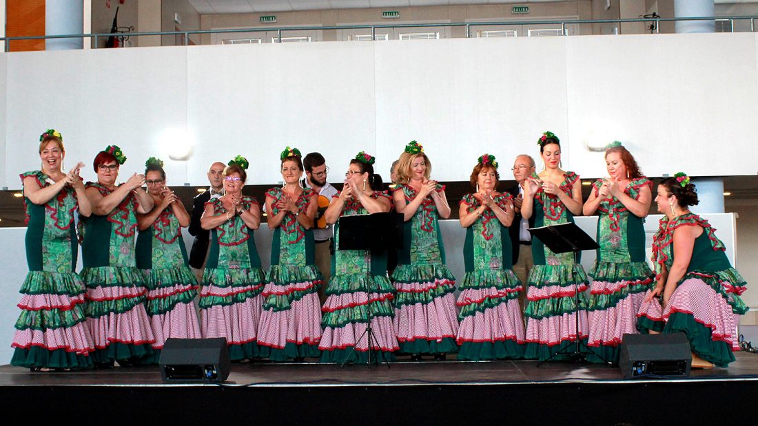 Feria del Flamenco en Cabra. Coro Rociero Ritmo y Compás